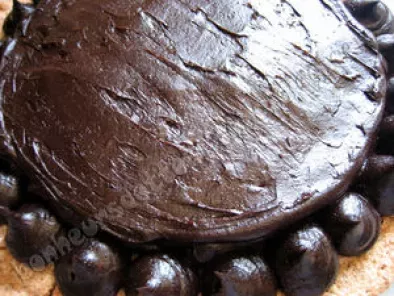 Recette Ganache allégée chocolat (pour dacquoise ou autres gâteaux)