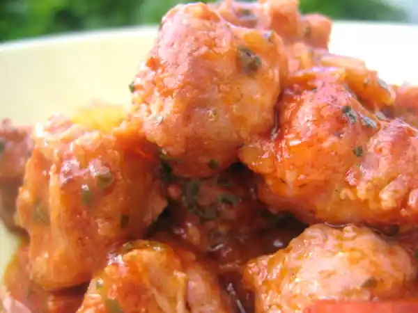 Recette Rougail saucisses tendance basque...