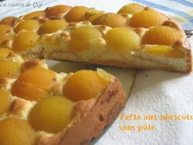Recette Tarte aux abricots sans pâte ww