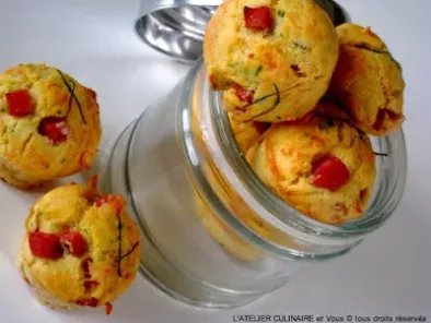 Recette Mini-muffins jambon ciboulette