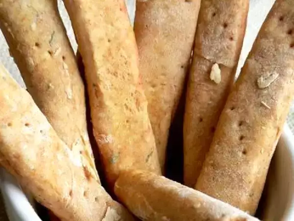 Recette Biscuits apéritif régime sans beurre saveur colombo tanaisie