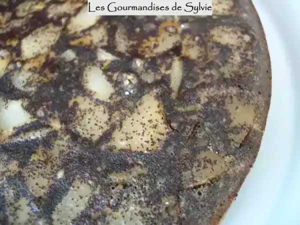 Recette Clafoutis à la poire et au café