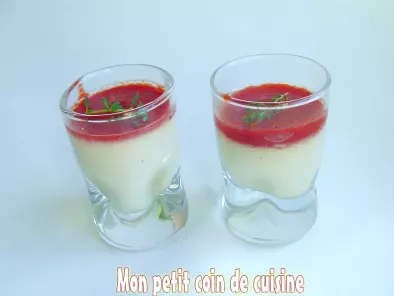 Recette Panacotta au chou-fleur sans lait et sans gluten