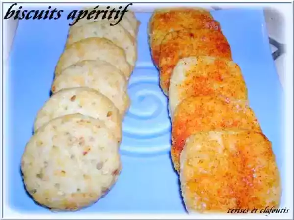 Recette Biscuits aperitif au fromage ? sesame et paprikas