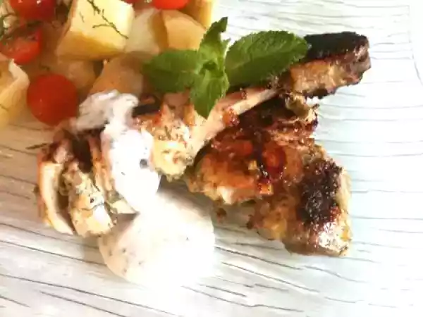Recette Poulet au yaourt et à la menthe