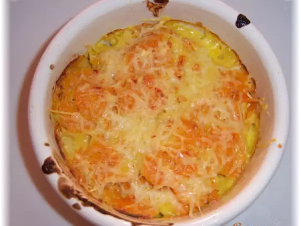 Recette Gratin de carottes au lait de coco