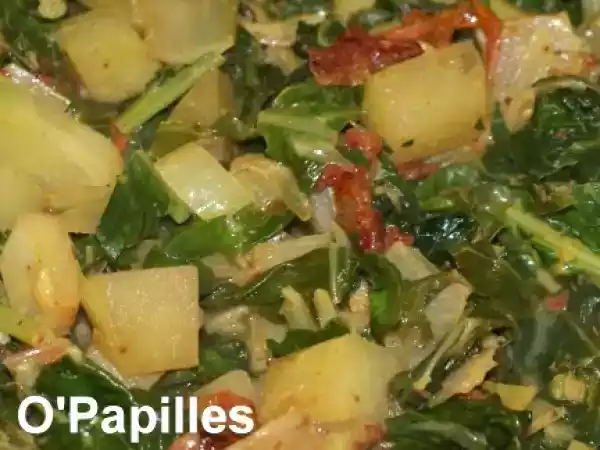 Recette Sauté de chou rave et de blettes