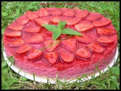 Recette Bavarois fraises-framboises dukan