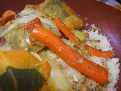 Recette Couscous marocain aux légumes