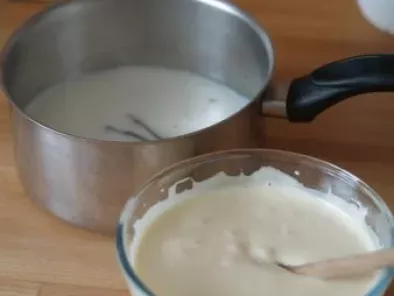 Recette Fraisier : crème mousseline