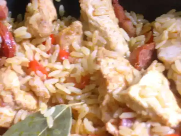 Recette Poulet au riz à l'espagnol