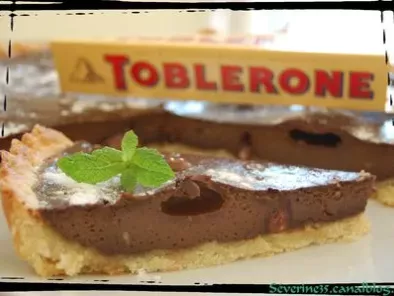 Recette Tarte chocolat - toblerone