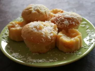 Recette Bouchées façon muffins à l'ananas et au lait de coco