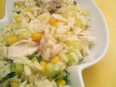 Recette Salade de riz exotique