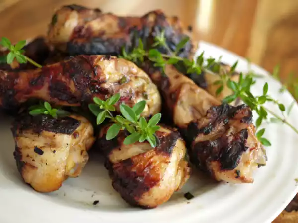 Recette Pilons de poulet grillés à la portugaise