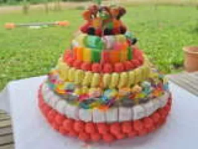 Gâteau de bonbons - Recette Ptitchef