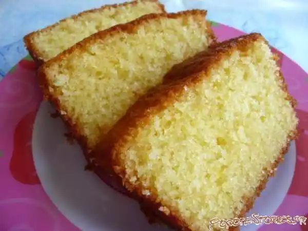 Recette Quatre-quart au citron