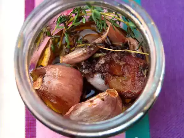 Recette L'ail confit selon ducasse