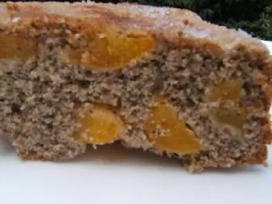 Recette Cake à la farine complète de blé noir et abricot
