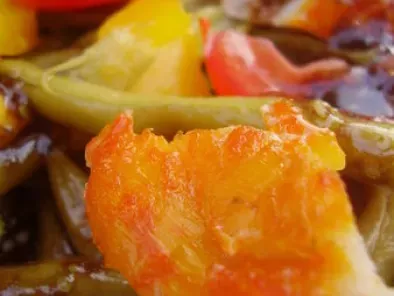 Recette Salade de haricots verts et filets de haddock.