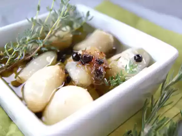 Recette Ail confit aux herbes