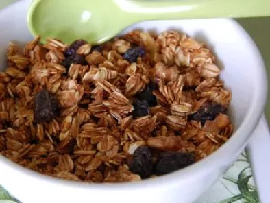 Recette Céréales granola pour un petit déjeuner santé