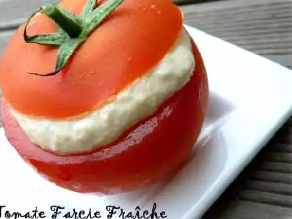 Recette Comme une tomate farcie... mas froide!