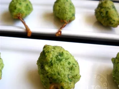 Recette Cuisses de grenouilles en tempura d'herbes