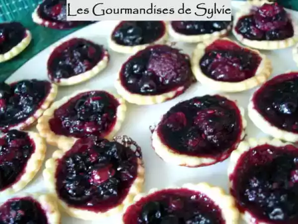 Recette Mini-tartelettes aux fruits rouges