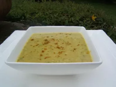Recette Soupe de courgette à l'indienne