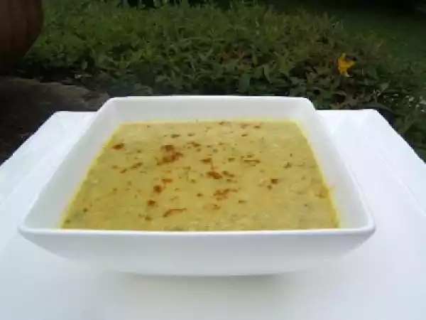 Recette Soupe de courgette à l'indienne