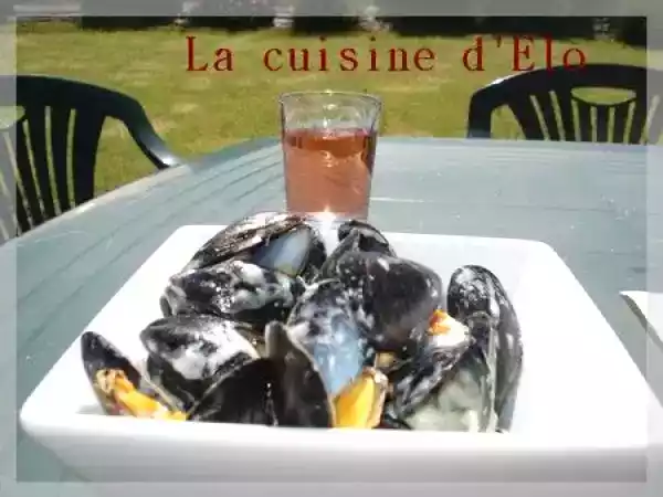 Recette Moules au roquefort