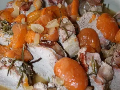 Recette Filet mignon de porc à la cannelle et aux abricots