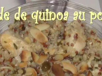 Recette Salade de quinoa au poulet