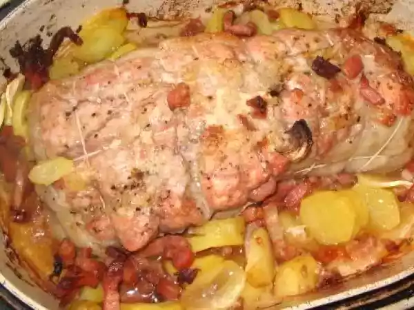 Recette Rôti de veau façon paysanne