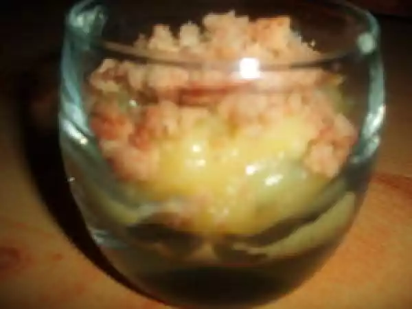 Recette Crumble de lemon curd au basilic