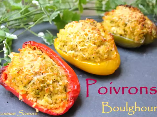 Recette Poivrons farcis au boulghour