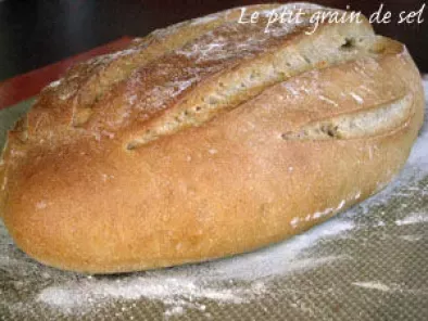 Recette Un pain de seigle au façonnage simple mais très joli