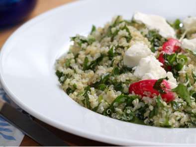 Recette Salade de quinoa, radis et herbes fraîches