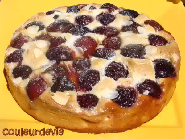 Recette Gâteau aux quetsches (au thermomix)