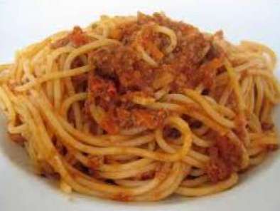 Recette Spaghetti bolognaise