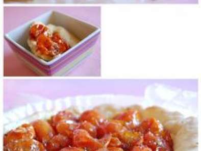 Recette Petite tarte aux tomates cerises confites