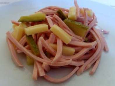 Recette Fleischsalat / salade de viande