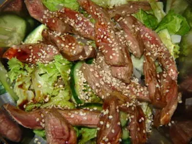 Recette Salade de boeuf à l'asiatique