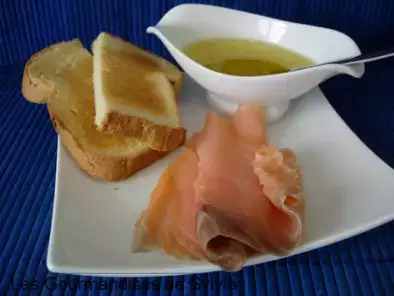 Recette Vinaigrette à l'orange (pour saumon fumé ou salade de poisson froid)