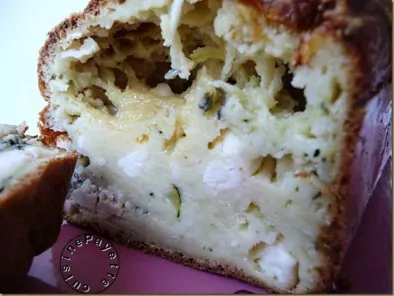 Recette Cake courgette 3 fromages
