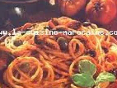 Recette Spaghettis aux moules