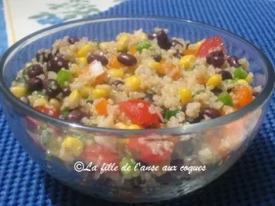 Recette Salade de quinoa et haricots noirs