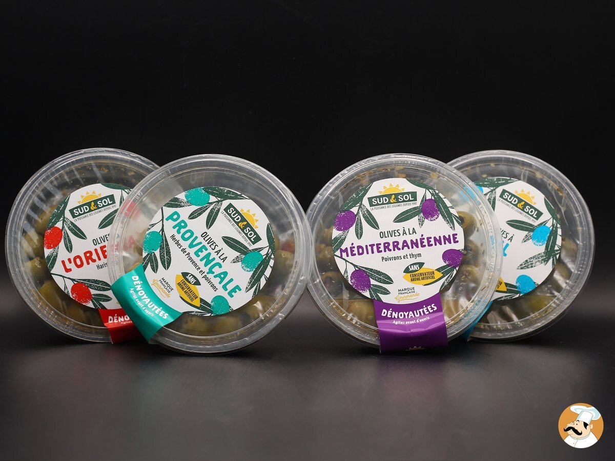 Sud & Sol invite au voyage avec ses nouvelles bouchées exotiques et olives marinées! 
