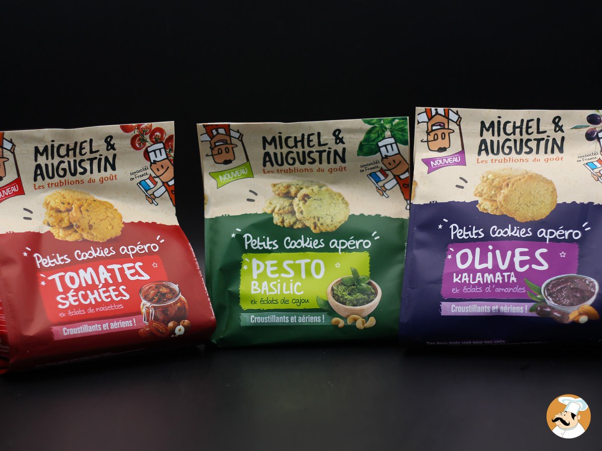 Michel & Augustin secouent l’apéro avec leurs nouveaux cookies salés